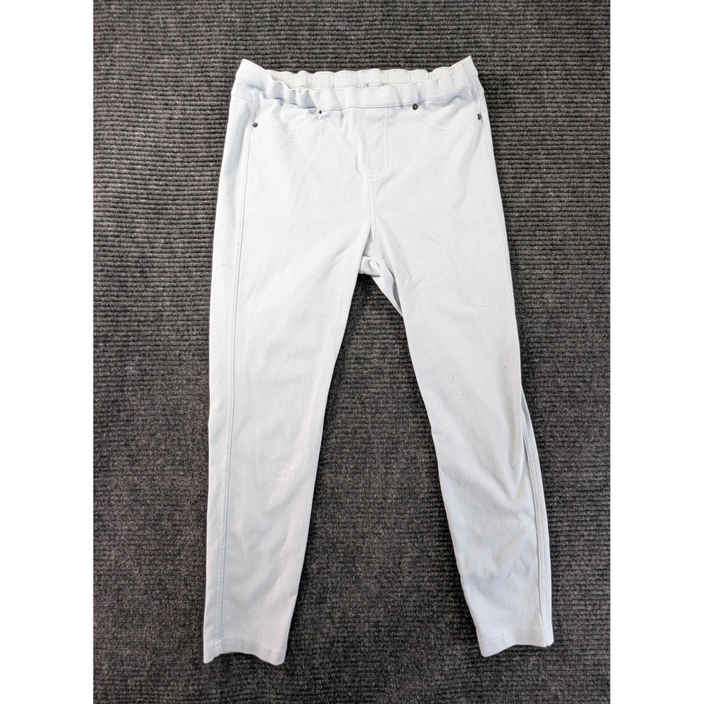 Simply Vera Vera Wang Jeans Womens Medium Blue Stretch Denim Pull On Jeggings